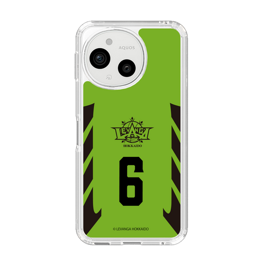 スリムプロテクションケース［ レバンガ北海道 - #6 KIKUCHI - HOME - 表 ］