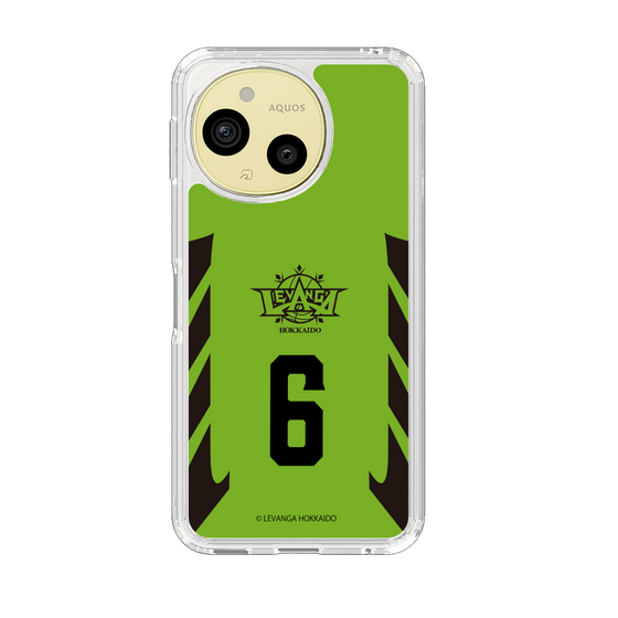 スリムプロテクションケース［ レバンガ北海道 - #6 KIKUCHI - HOME - 表 ］