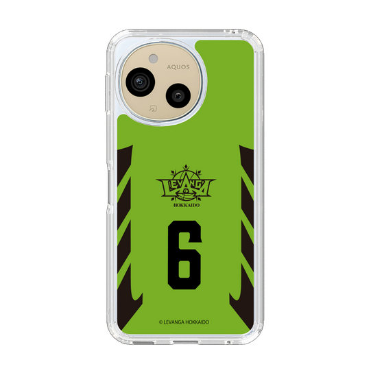 スリムプロテクションケース［ レバンガ北海道 - #6 KIKUCHI - HOME - 表 ］