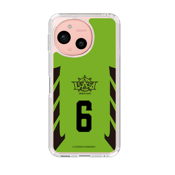 スリムプロテクションケース［ レバンガ北海道 - #6 KIKUCHI - HOME - 表 ］