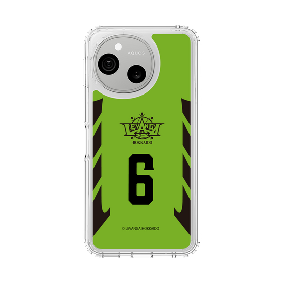 スリムプロテクションケース［ レバンガ北海道 - #6 KIKUCHI - HOME - 表 ］