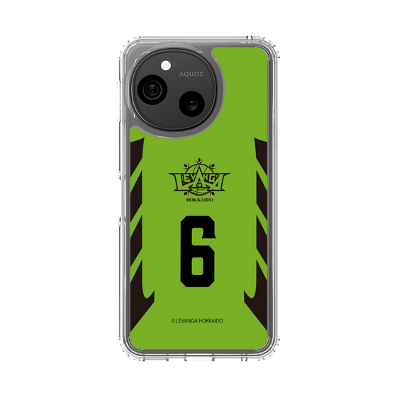 スリムプロテクションケース［ レバンガ北海道 - #6 KIKUCHI - HOME - 表 ］