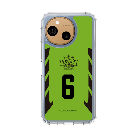 スリムプロテクションケース［ レバンガ北海道 - #6 KIKUCHI - HOME - 表 ］