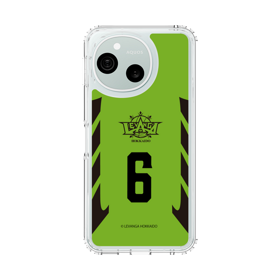 スリムプロテクションケース［ レバンガ北海道 - #6 KIKUCHI - HOME - 表 ］