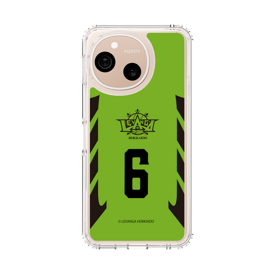 スリムプロテクションケース［ レバンガ北海道 - #6 KIKUCHI - HOME - 表 ］