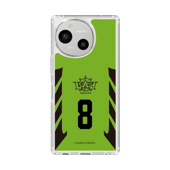 スリムプロテクションケース［ レバンガ北海道 - #8 KIBAYASHI - HOME - 表 ］