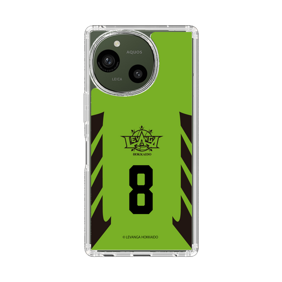 スリムプロテクションケース［ レバンガ北海道 - #8 KIBAYASHI - HOME - 表 ］