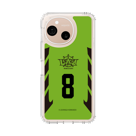 スリムプロテクションケース［ レバンガ北海道 - #8 KIBAYASHI - HOME - 表 ］