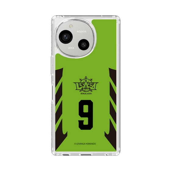 スリムプロテクションケース［ レバンガ北海道 - #9 ORIMO - HOME - 表 ］