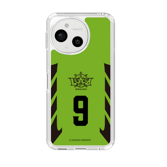 スリムプロテクションケース［ レバンガ北海道 - #9 ORIMO - HOME - 表 ］