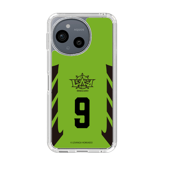 スリムプロテクションケース［ レバンガ北海道 - #9 ORIMO - HOME - 表 ］