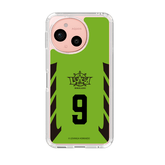 スリムプロテクションケース［ レバンガ北海道 - #9 ORIMO - HOME - 表 ］