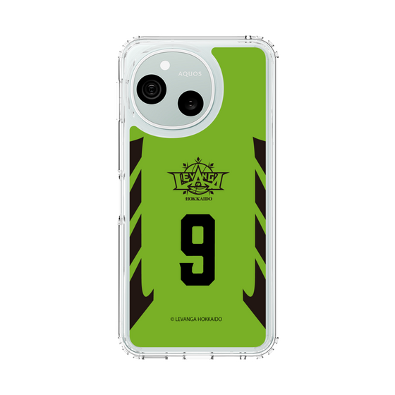 スリムプロテクションケース［ レバンガ北海道 - #9 ORIMO - HOME - 表 ］