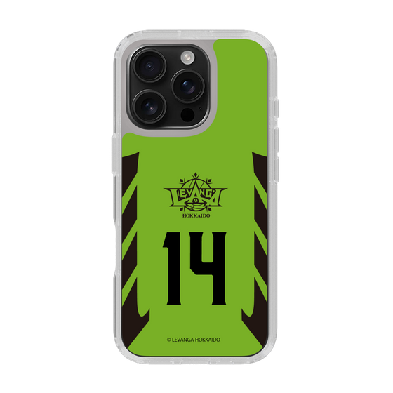 スリムプロテクションケース［ レバンガ北海道 - #14 HOSHINO - HOME - 表 ］