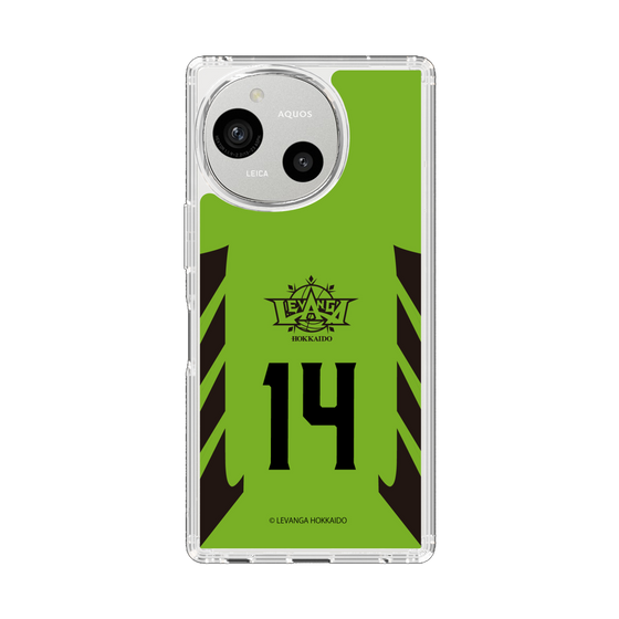 スリムプロテクションケース［ レバンガ北海道 - #14 HOSHINO - HOME - 表 ］