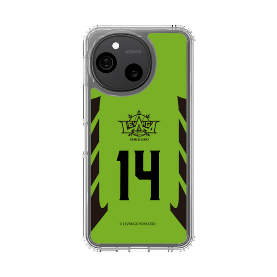 スリムプロテクションケース［ レバンガ北海道 - #14 HOSHINO - HOME - 表 ］