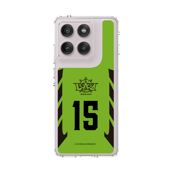 スリムプロテクションケース［ レバンガ北海道 - #15 SHIMATANI - HOME - 表 ］