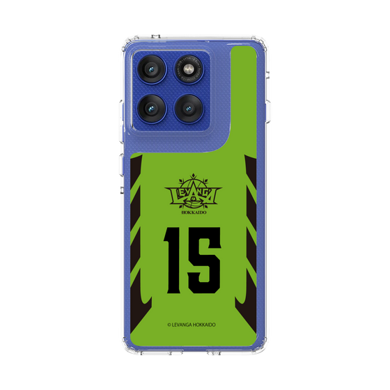 スリムプロテクションケース［ レバンガ北海道 - #15 SHIMATANI - HOME - 表 ］