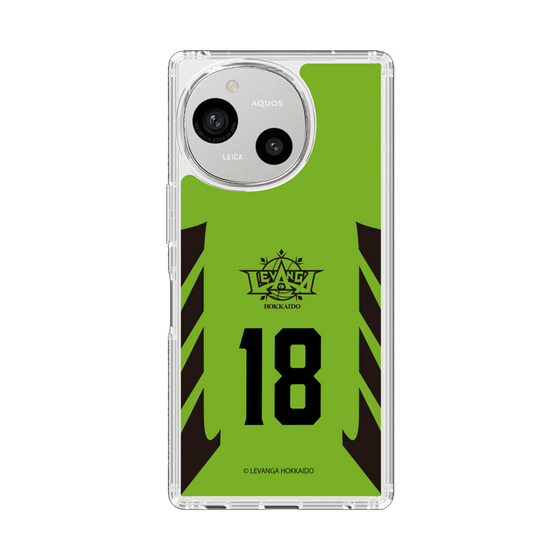 スリムプロテクションケース［ レバンガ北海道 - #18 NAITO - HOME - 表 ］