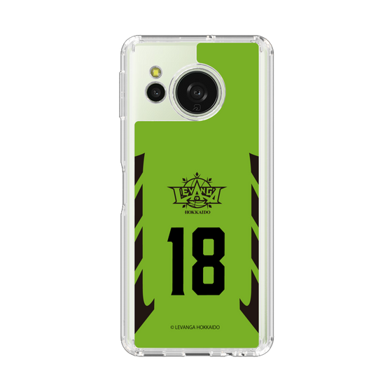 スリムプロテクションケース［ レバンガ北海道 - #18 NAITO - HOME - 表 ］