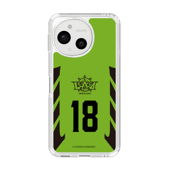 スリムプロテクションケース［ レバンガ北海道 - #18 NAITO - HOME - 表 ］