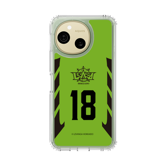 スリムプロテクションケース［ レバンガ北海道 - #18 NAITO - HOME - 表 ］