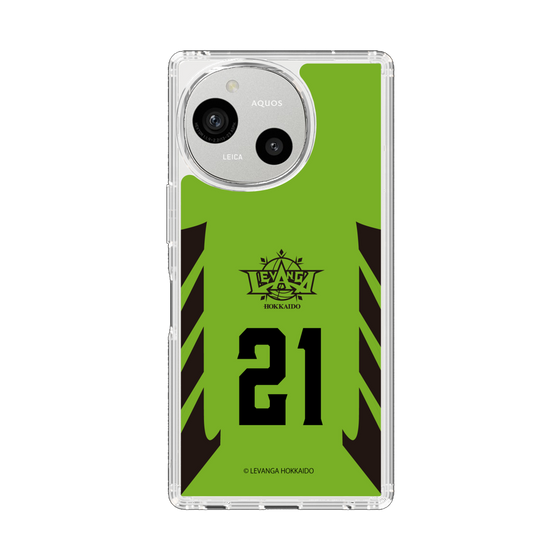 スリムプロテクションケース［ レバンガ北海道 - #21 HARRAR - HOME - 表 ］