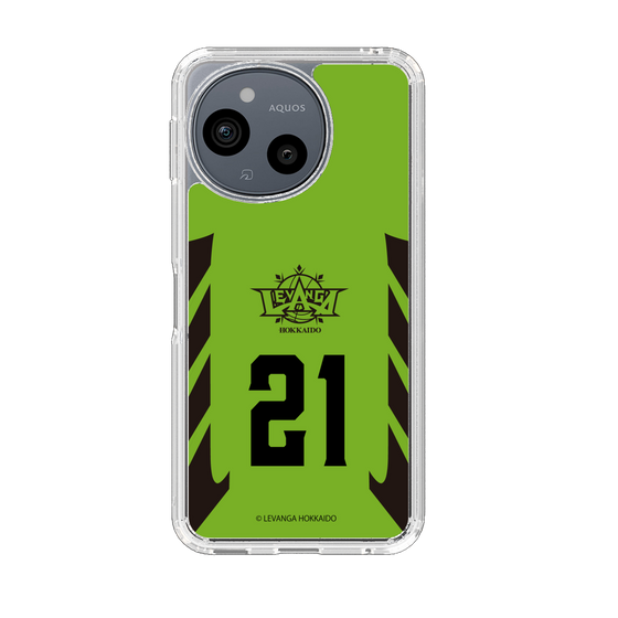 スリムプロテクションケース［ レバンガ北海道 - #21 HARRAR - HOME - 表 ］