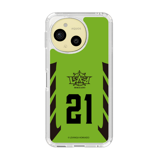 スリムプロテクションケース［ レバンガ北海道 - #21 HARRAR - HOME - 表 ］