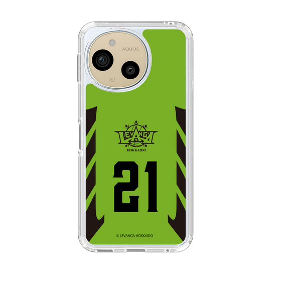 スリムプロテクションケース［ レバンガ北海道 - #21 HARRAR - HOME - 表 ］