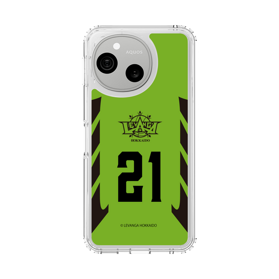 スリムプロテクションケース［ レバンガ北海道 - #21 HARRAR - HOME - 表 ］