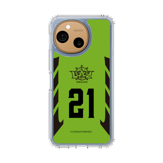 スリムプロテクションケース［ レバンガ北海道 - #21 HARRAR - HOME - 表 ］