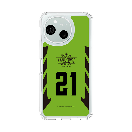 スリムプロテクションケース［ レバンガ北海道 - #21 HARRAR - HOME - 表 ］