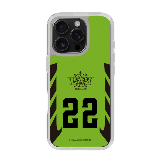 スリムプロテクションケース［ レバンガ北海道 - #22 OKAFOR - HOME - 表 ］