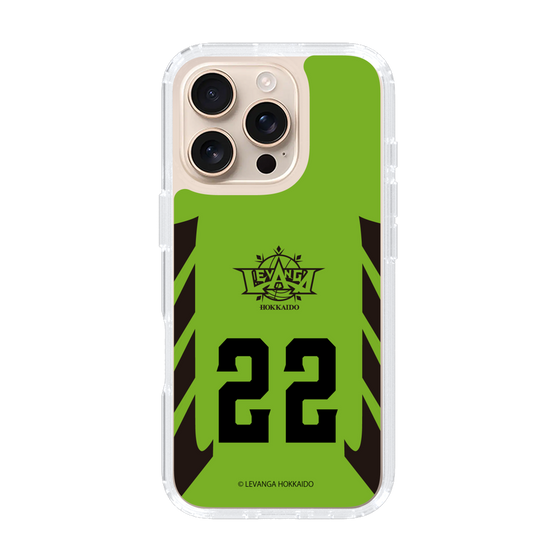 スリムプロテクションケース［ レバンガ北海道 - #22 OKAFOR - HOME - 表 ］