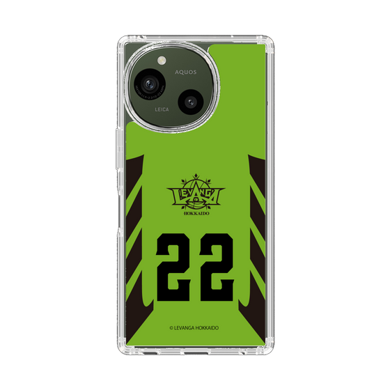 スリムプロテクションケース［ レバンガ北海道 - #22 OKAFOR - HOME - 表 ］