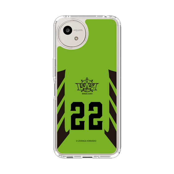 スリムプロテクションケース［ レバンガ北海道 - #22 OKAFOR - HOME - 表 ］