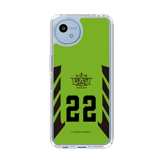 スリムプロテクションケース［ レバンガ北海道 - #22 OKAFOR - HOME - 表 ］