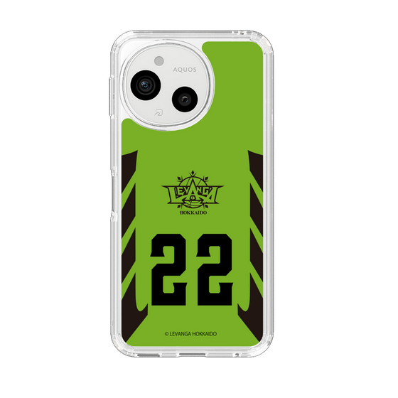 スリムプロテクションケース［ レバンガ北海道 - #22 OKAFOR - HOME - 表 ］