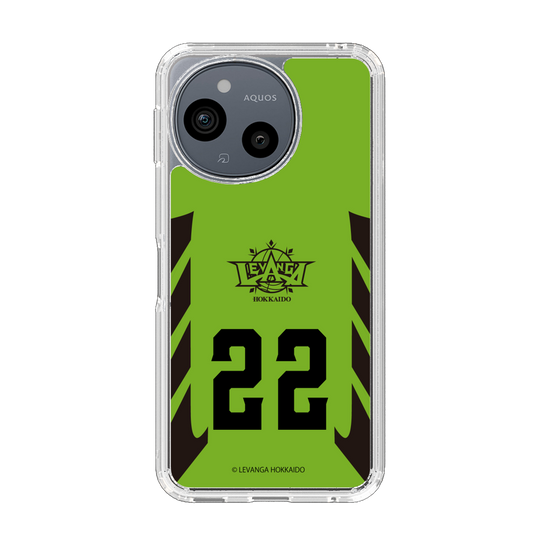 スリムプロテクションケース［ レバンガ北海道 - #22 OKAFOR - HOME - 表 ］