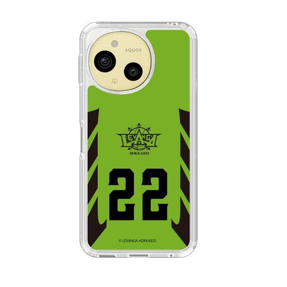 スリムプロテクションケース［ レバンガ北海道 - #22 OKAFOR - HOME - 表 ］