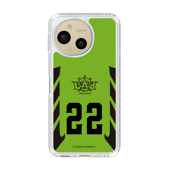 スリムプロテクションケース［ レバンガ北海道 - #22 OKAFOR - HOME - 表 ］