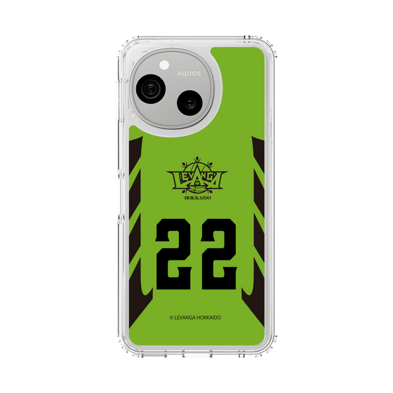 スリムプロテクションケース［ レバンガ北海道 - #22 OKAFOR - HOME - 表 ］