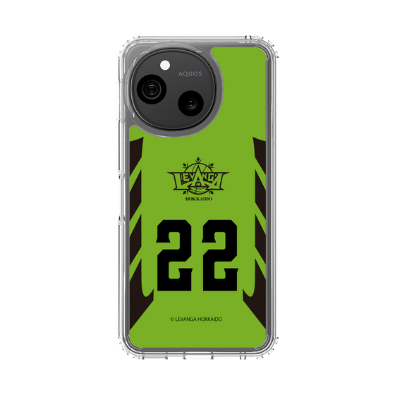 スリムプロテクションケース［ レバンガ北海道 - #22 OKAFOR - HOME - 表 ］