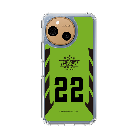 スリムプロテクションケース［ レバンガ北海道 - #22 OKAFOR - HOME - 表 ］