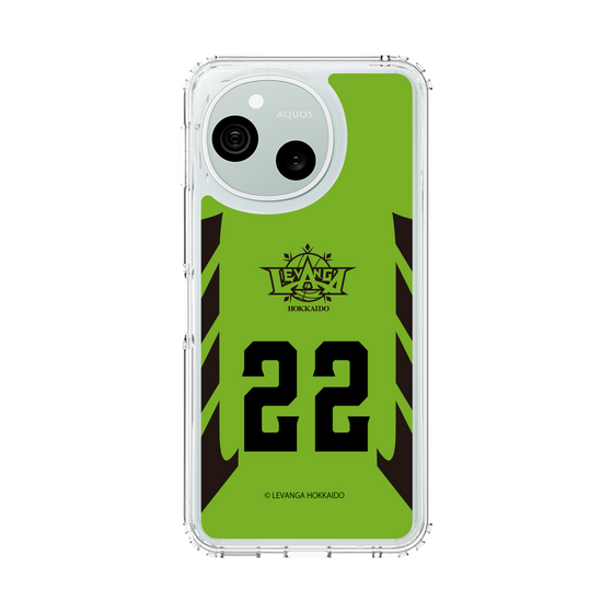 スリムプロテクションケース［ レバンガ北海道 - #22 OKAFOR - HOME - 表 ］