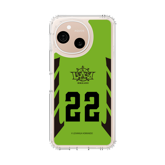 スリムプロテクションケース［ レバンガ北海道 - #22 OKAFOR - HOME - 表 ］