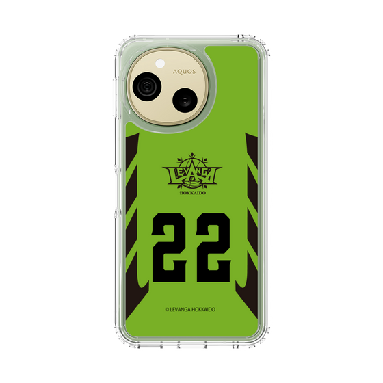 スリムプロテクションケース［ レバンガ北海道 - #22 OKAFOR - HOME - 表 ］