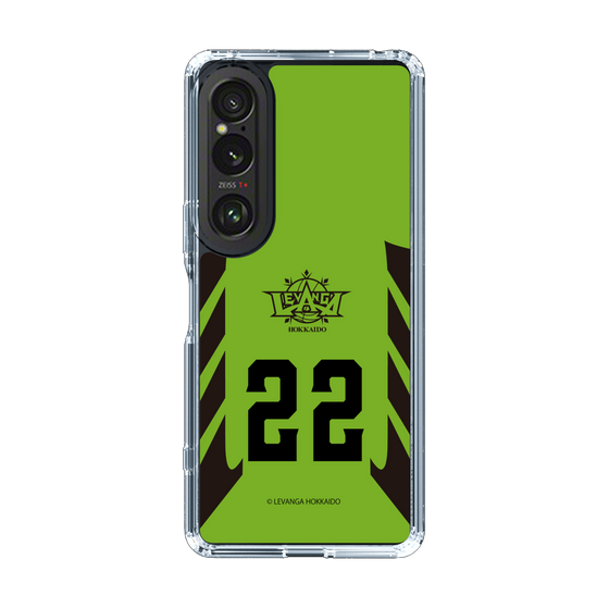 スリムプロテクションケース［ レバンガ北海道 - #22 OKAFOR - HOME - 表 ］