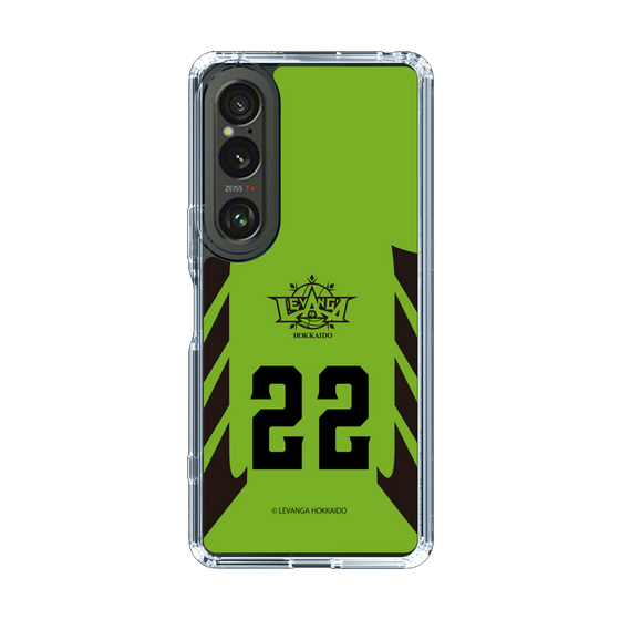 スリムプロテクションケース［ レバンガ北海道 - #22 OKAFOR - HOME - 表 ］